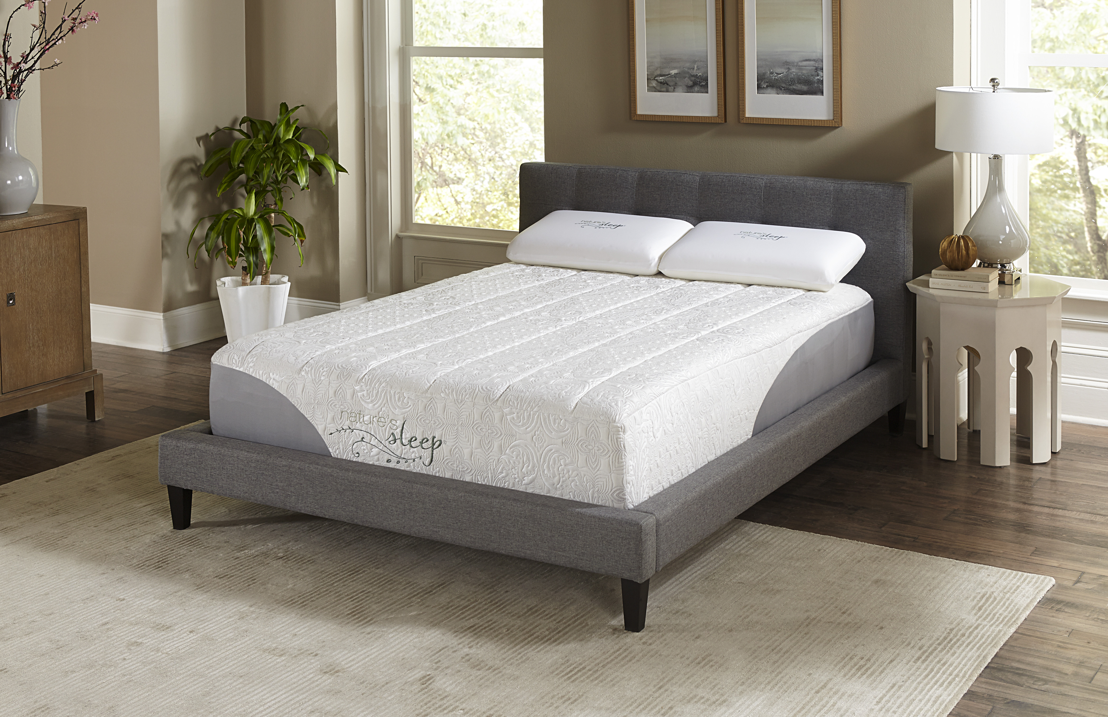 12 gel memory foam mattress